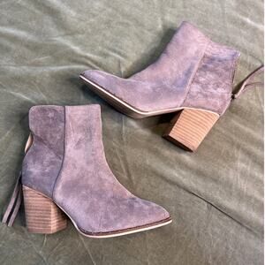BEAST Fashion Weslee Faux Suede Ankle Boot size 6.5